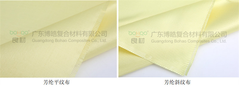 預浸料用的增強材料:芳綸纖維布